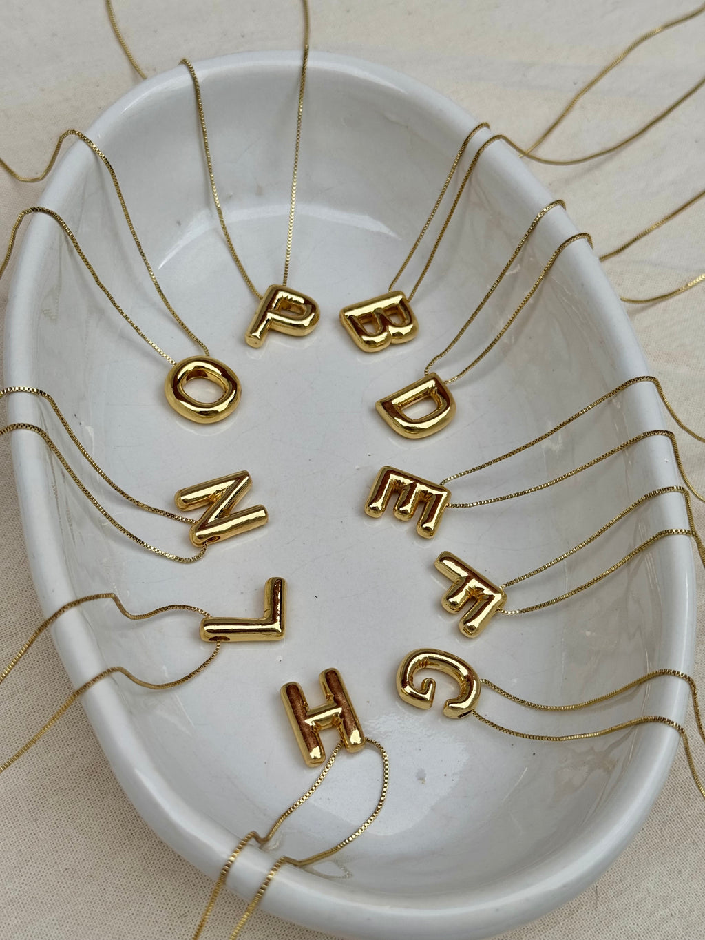 Collares Inicial Chunky