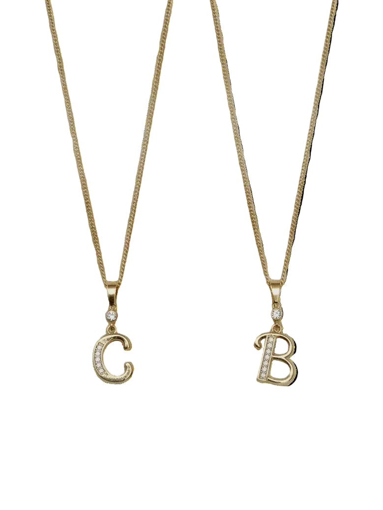 Collares Inicial Brillante